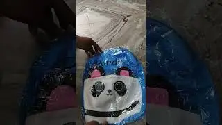 Kids Panda school bag (Blue10L) from shopsy#youtuber #shortsvideo #viral #shortsvideo #shorts