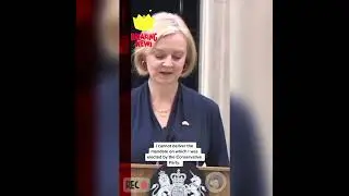 Liz Truss has resigned as UK Prime Minister in a statement outside Downing Street