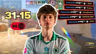 KYOUSUKE 31-15 EU FACEIT POV (Mirage) | 4607 ELO