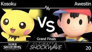 USW 20 - eLH | Kosoku (Pichu) vs TLOC | Awestin (Ness) Grand Finals - SSBU