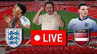 England vs Latvia WATCH ALONG! 🎥 LIVE Reactions & Analysis! 🔥