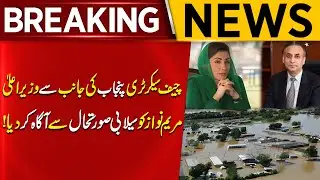 Punjab Flood & Rain Crisis! |  Chief Secretary Briefs CM Maryam Nawaz | Breaking News | Aik News