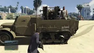 GTA V: Michael's Friends 5 Star Gang Hideout Rampage + Escape