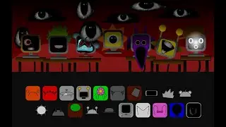 All Mr. Fun Computer Singing Together But Horror ( Retake, Sprunkster, Pyramixed, Parodybox )
