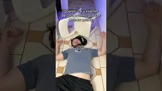 QUANDO CAI A INTERNET DE CASA! 😂
