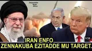 KIWEDDE. Iran efulummiza olukalala lwa bbesi za US ne'nfo za Israel zegenda okuba.
