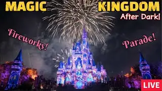 🔴LIVE: MAGIC KINGDOM! Rides, Parade, HAPPILY EVER AFTER Fireworks! Walt Disney World Live Stream 🏰