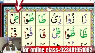 Noorani qaida |complete lesson 8 |zabr zer pesh |islamic teach channel |IN ENGLISH| easy mettod