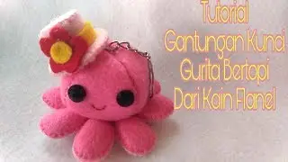 DIY | How To Make a felt Octopus | Keychain Kawaii Octopus diy