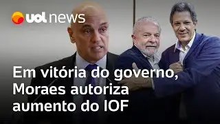 Moraes determina aumento do IOF, em vit&oacute;ria do governo Lula; plen&aacute;rio precisa aprovar