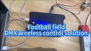 LTECH DMX Wireless Control Solution for Football Stadium