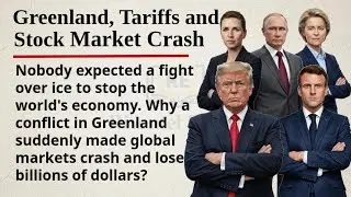Greenland, Tariffs & Stock Market Crash || 📉 Learn English Through Story Level 2 || Graded Reader 🎧