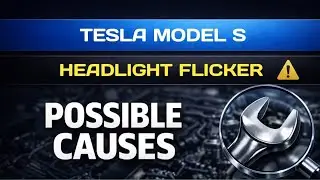 Система адаптивного управления фарами Tesla Model S мерцает &ndash; что может быть причиной?