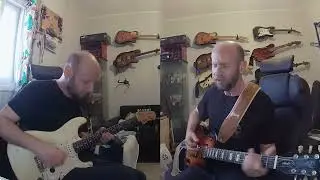 Saxon   Killing Ground   guitar cover