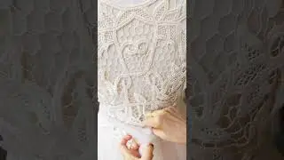 CORPETTO SPOSA IN PIZZO MACRAME - Couture Hayez Milano Atelier