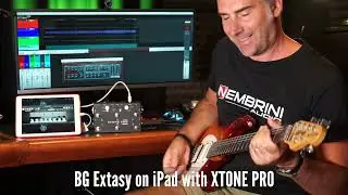 BG Extasy Boutique Guitar Amplifier on iPad