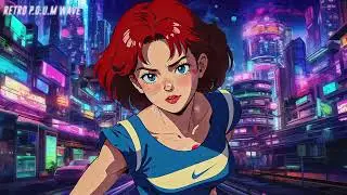 RetroWave chill neon city ｜ Synthpop nostalgic ｜ Cyberpunk electro arcade mix by RETRO P O U M WAVE