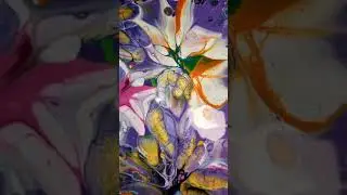 #25 experimental project #shorts #fluidart #acrylicpouring #dutchpour