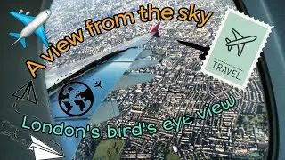 Flying Over the English Channel | A View from the Sky | ASMR #qatarairways