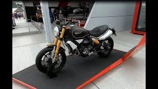 DUCATI SCRAMBLER 1100 SPORT RETRO LOOK BIKE NEW MODEL 2018 WALKAROUND
