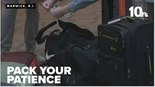 Travelers at TF Green Airport pack patience and prepare for unexpected weather disruptions