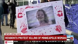 Residents protest killing of Minneapolis woman