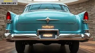 1954 Mercury Sun Valley Is Back_ The First With a Transparent Roof That Stunned America!