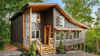 Amazing Beautiful The Smoky Mountain Tranquility Cottage House | Living Design For A Tiny House