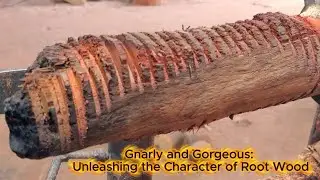 Whispers of the Earth A Journey into Root Woodturning Art