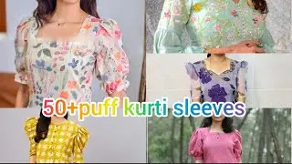 💞New model puff kurtis Sleeves design ideas 2025/Trending  puff blouse design💃/kurtis