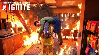 Firefighting Simulator: Ignite - KIOSK EXPLOSION Spreads to Apartments!
