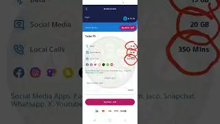 How TO Buy LABARA 70 SR PACKAGE 10 GB DATA 20 GB social media 350 minutes 30 days  +8801833284975