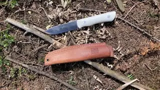 #2 Real Steel Bushcraft III (3) White - D2 - Convex Grind (Review 1/3 - First Impressions)