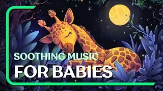 Night 58: soothing lullaby and night sounds 🎶🦗 baby giraffe tale in Desc 🦒