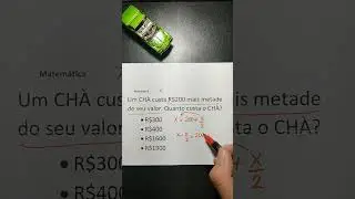 TUDO MUNDO ERRA #raciociniologico #concurso #enem #matematica #math