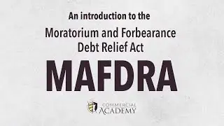 MAFDRA - Moratorium and Forbearance Debt Relief Act