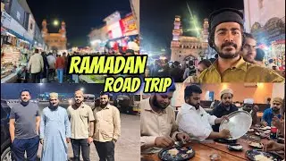 Ramadan Special Road Trip | Kagaznagar to Hyderabad | Sehri to Iftar Vlog 🥰