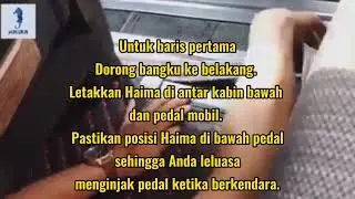 Cara mudah pemasangan Haima car Mats (Karpet Mobil)