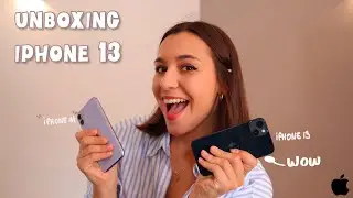 UNBOXING IPHONE 13 + MES PREMIERES IMPRESSIONS