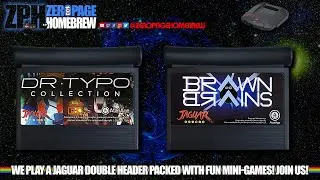 Dr. Typo Collection (2022 Retail), Brawn and Brains (2021 Retail) | Atari Jaguar Homebrew