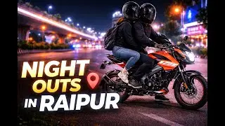 Raipur Night Rides 🌃 | Hero Xtreme 125R Random Midnight Adventures