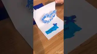 This Birthday Card Pops with Love 💙