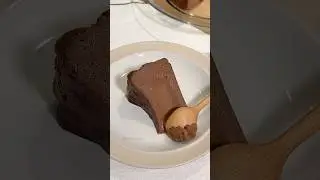 Chocolate Basque Burnt Cheesecake 🍫🍰 #cheesecake