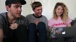 Alfie, Mark & Zoe listening to 