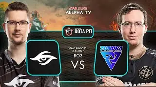 [ DOTA 2 INDONESIA ] SECRET vs TUNDRA | SAPPHIRE OGA DOTA PIT  SEASON 5 | BO3