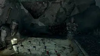 The Last NPC I was expecting to see in a Stormcloak camp [Elder Scrolls: Skyrim: Special Edition]