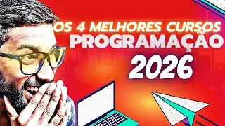Os Melhores cursos de PROGRAMAÇÃO para 2026 ( Os 4 Melhores Cursos para Aprender a Programar )