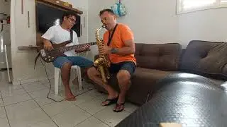 Jr.  sax e Nelinho Bass - Feira de Mangaio