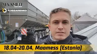 Maamess 2024. Kobzarenko technique in Estonia - CEO Dmytro Kobzarenko presents