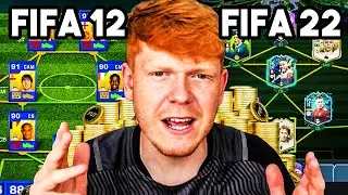 1 MILLION COIN TEAMS FROM FIFA 12 TO FIFA 22!!!